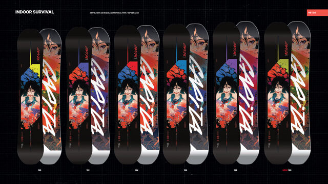 正規品】 22-23モデル【CAPITA キャピタ】スノーボード 板 INDOOR SURV