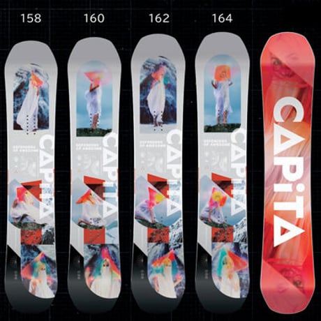 【正規品】22-23モデル【CAPITA キャピタ】スノーボード 板 DOA ディーオーエー 形状 ツインチップ ハイブリッドキャンバー