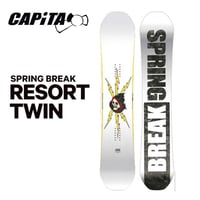 【正規品】24-25モデル【CAPITA キャピタ SPRING BREAK スプリングブレーク】スノーボード 板 RESORT TWIN リゾートツイン  形状 ハイブリッドキャンバー