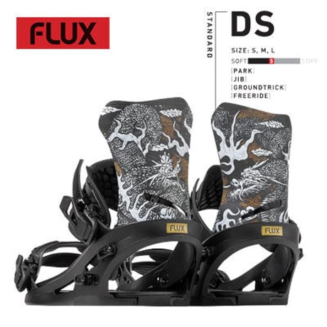 【FLUX フラックス】スノーボード ユニセックス ビンディング DS ディーエス  novol(BINDING グラトリ ジブ パーク 23-24モデル 正規ディーラー)