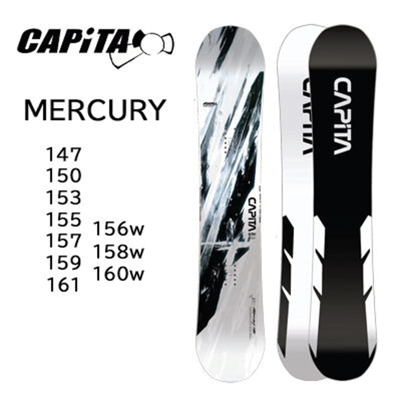 正規品】22-23モデル【CAPITA キャピタ】スノーボード 板 MERCURY ...