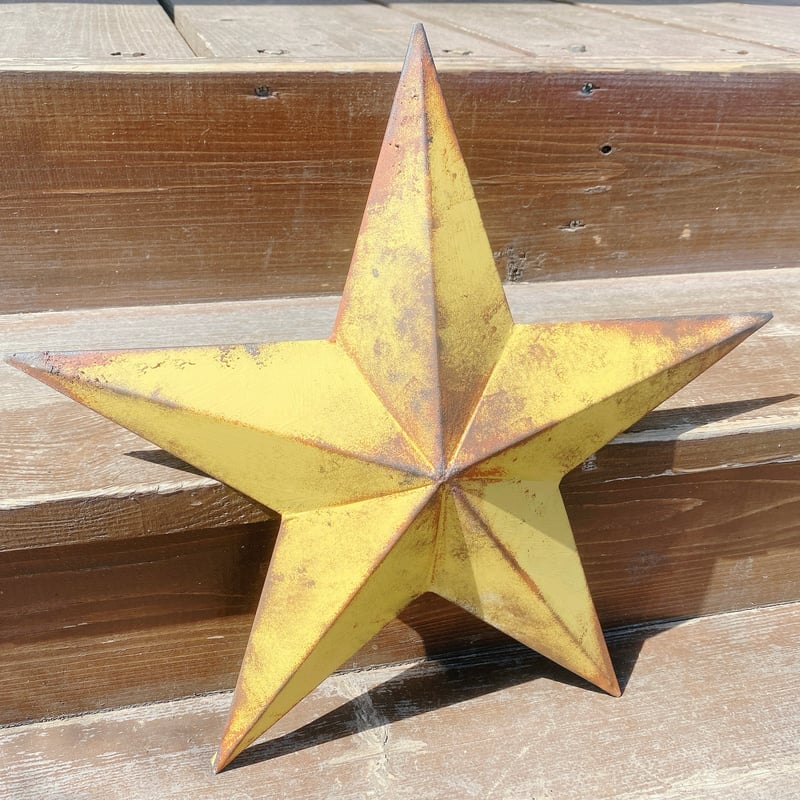 ACE GARAGE 8】オリジナルバーンスター 星形ブリキオーナメント | ACE