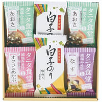 YH094-1058 タニタ食堂監修減塩みそ汁・白子のり詰合せ