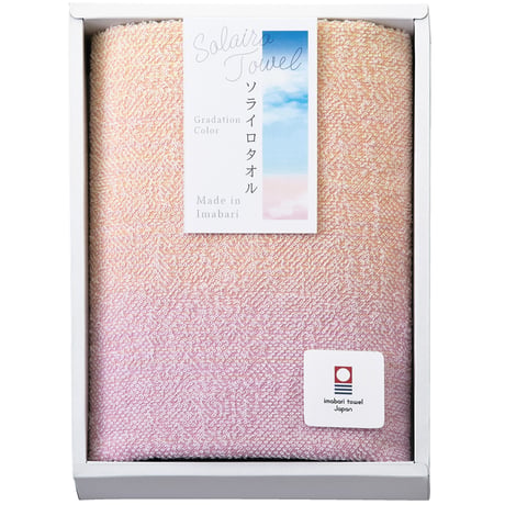 YH104-1198 ソライロタオル 今治産フェイスタオル(ピンク)