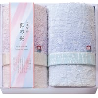 YH102-1164 しまなみ匠の彩 花つぼみ　フェイスタオル2P