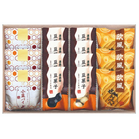 【YE078-888】小豆パイ・欧風せんべい和菓子詰合せ