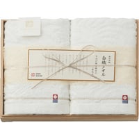 YH058-564  今治謹製 白織タオル　タオルセット