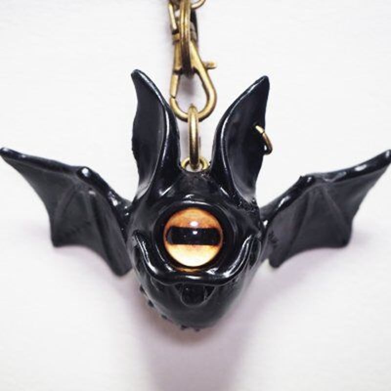 KAGEMARU DESIGNS キーホルダー FLYING EYE BAT／key chain | KAGEMARU DESIGNS ONL