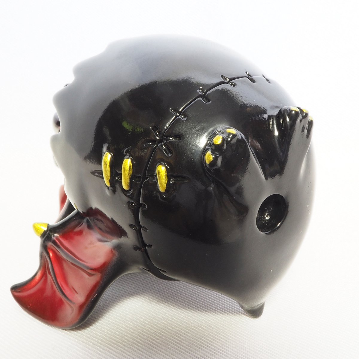 チャイビー 白黒レッド ソフビ フィギュア Kagemaru チャイビー 白黒