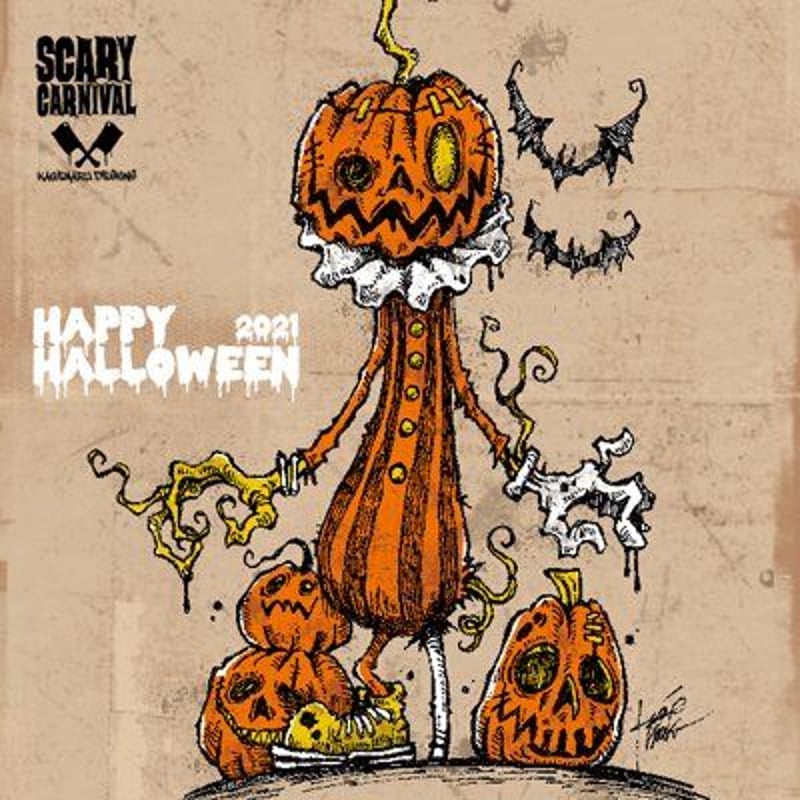 カゲマルデザイン【Poster panel】Halloween Ver2