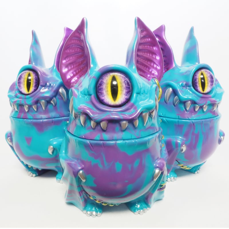 紫色ガブリアン【ソフビ】 GABULIEN [purple] フィギュア | KAMAKIRI ART BASE