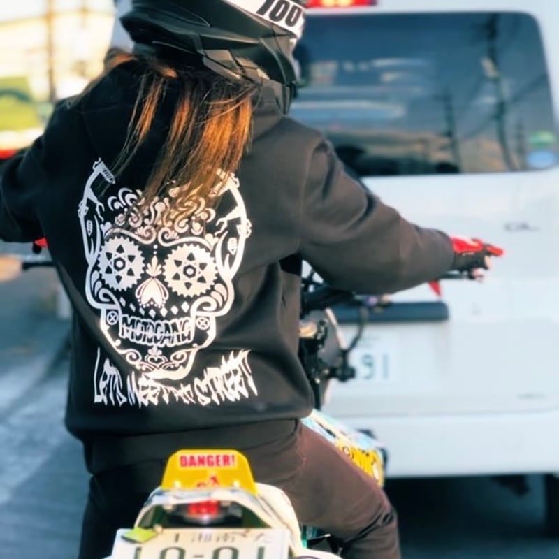 MOTO GANG 【限定】カラベラパーカー Black | MOTO GANG's STORE