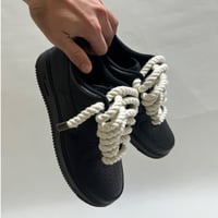 air force1 black×white