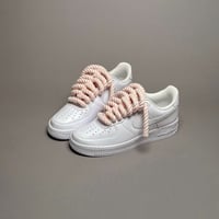 air force1 white×light pink