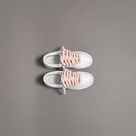 air force1 white×light pink