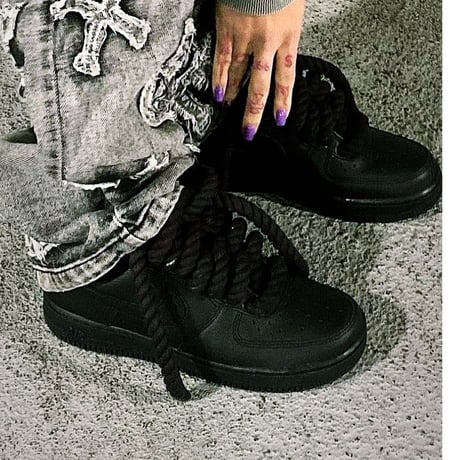 ナイキ　ロープ　エアフォース1 26.5 激レア】26.5cmNike Air Force 1 ロープフォース ラメ加工 Af1 rope