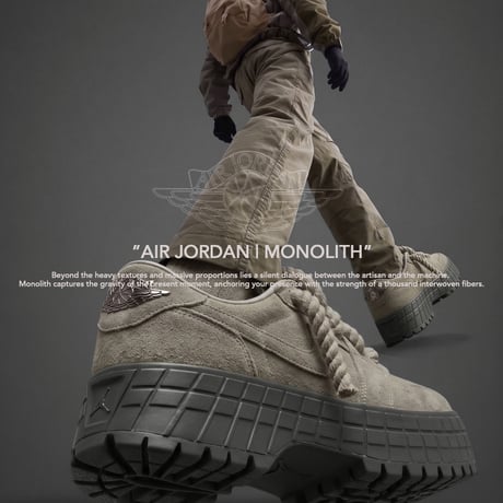 AIR JORDAN1 ｜ MONOLITH