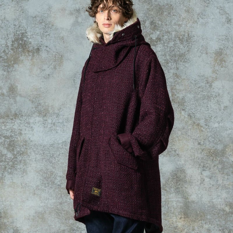 glamb グラム モッズコート メンズ High Neck Mods Coat/ハイネックモ