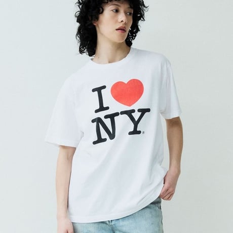 ジョンブル johnbull Johnbull 半袖Tシャツ メンズ アーティストTシャツ(I LOVE NY/Milton Glaser) 春夏ファッション ホワイト チャコール JT262C13
