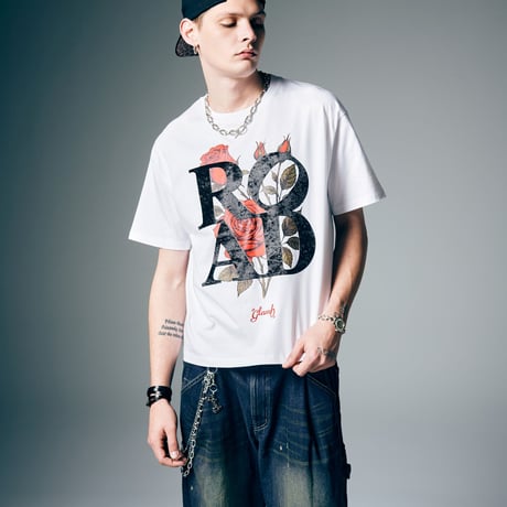 glamb グラム 半袖Tシャツ メンズ Velour Road T-Shirt ベロアロードTシャツ 夏 ホワイト ブラック GB0226/CS11