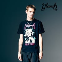 glamb グラム 半袖Tシャツ メンズ Killer Street T-Shirt キラーストリートTシャツ 春 ホワイト ブラック GB0126/CS12