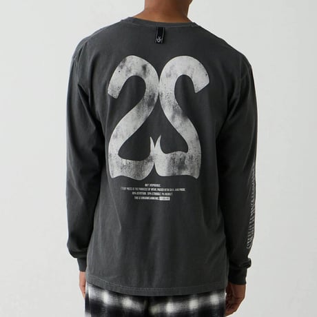 VIRGOwearworks ヴァルゴウェアワークス メンズ 長袖Tシャツ PIERROT CHAOS L/S ホワイト ブルー ブラック VG-LSPT-105