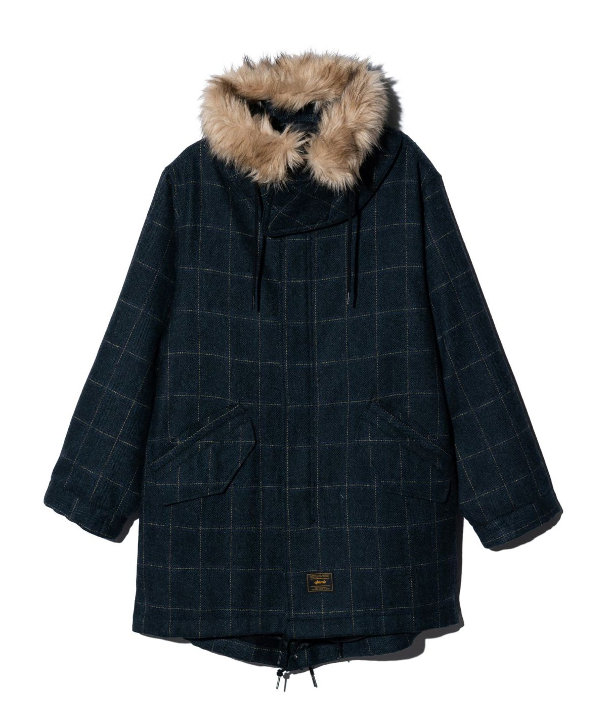 glamb グラム モッズコート メンズ High Neck Mods Coat/ハイネックモ