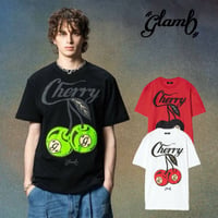 glamb グラム 半袖Tシャツ メンズ Cherry Ball T-Shirt/チェリーボールＴシャツ 春夏商品 ホワイト レッド ブラック GB0225/CS06