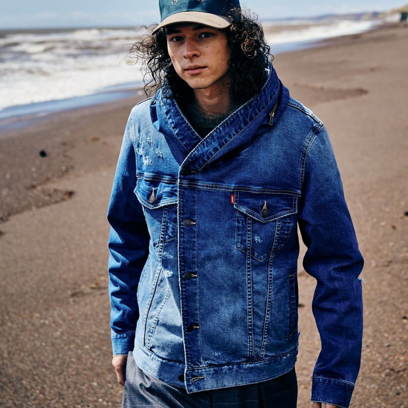 glamb グラム デニムジャケット メンズ Carol Denim Jacket/キャロルデ