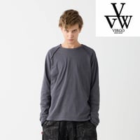 VIRGOwearworks ヴァルゴウェアワークス メンズ 長袖カットソー REVERSE BLADE LONG SLEEVE チャコール ネイビー ブラック VG-CUT-507