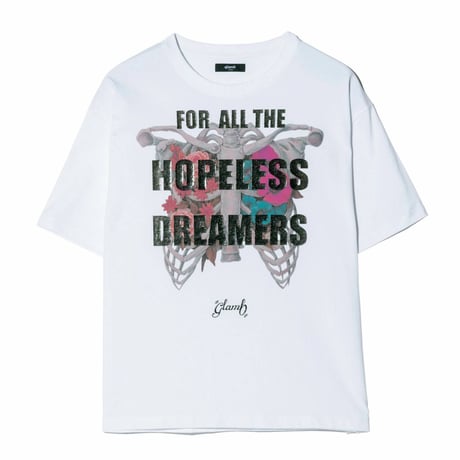 glamb グラム 半袖Tシャツ メンズ Wandermore T-Shirt ワンダーモアTシャツ 夏 ホワイト チャコール GB0226/CS01