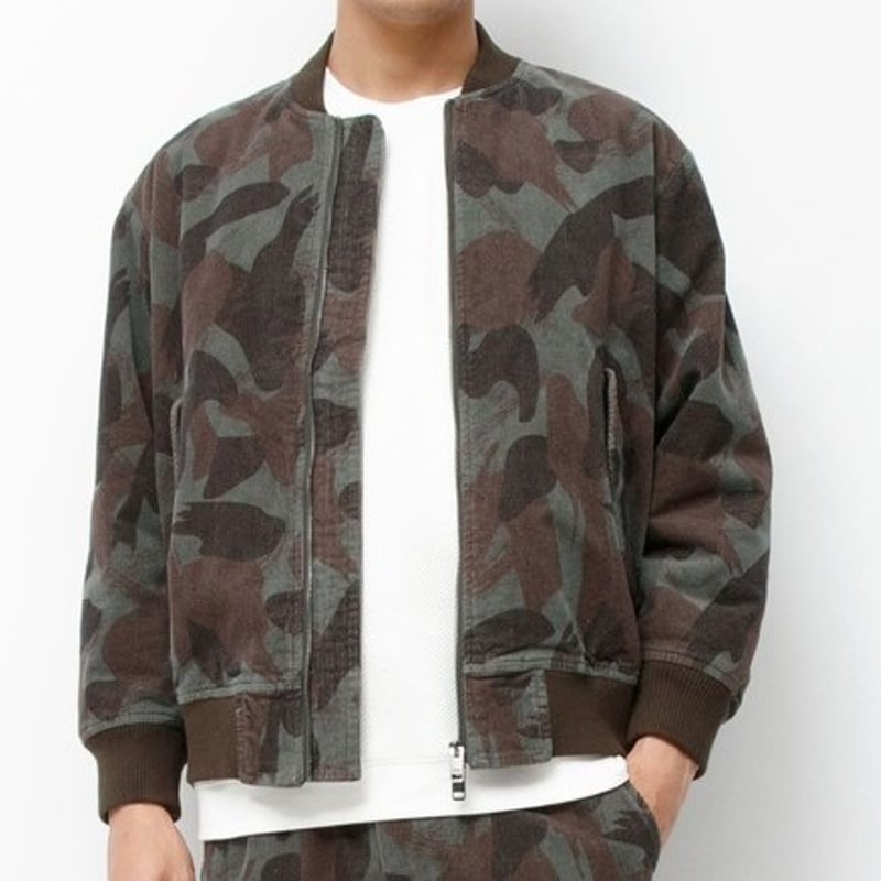 Johnbull ヒートコーデュロイジップブルゾン | Master Piece