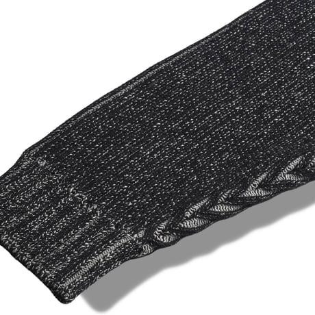 ノーアイディー noid no id NOID． カーディガン メンズ バイカーズニットZIP-CD 秋冬商品 グレー ブラック ミックス 457010-335K