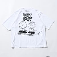 ジョンブル johnbull Johnbull 半袖Tシャツ メンズ PEANUTS BUDDY Tシャツ 春夏ファッション ホワイト JT261C02