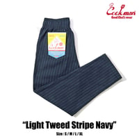 Cookman クックマン cookman シェフパンツ メンズ Chef Pants Light Tweed Stripe Navy ストライプネイビー 秋冬商品 231-43832