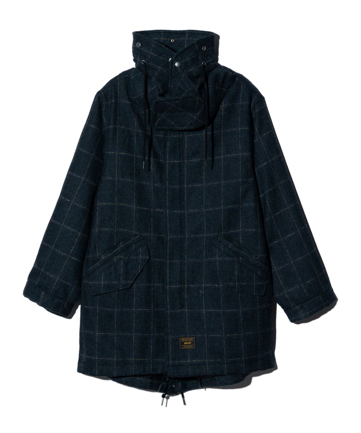 glamb グラム モッズコート メンズ High Neck Mods Coat/ハイネックモ