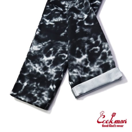 Cookman　Chef Pants Marble Black