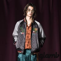 glamb　モノグラムスカジャンパー