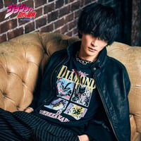 glamb グラム 半袖Tシャツ ユニセックス Crazy Diamond vs Killer Queen T-shirts クレイジーダイヤモンドVSキラークイーンTシャツ GB0126/JJ01