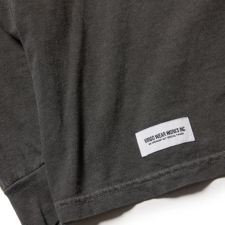 VIRGOwearworks ヴァルゴウェアワークス メンズ 長袖Tシャツ PIERROT CHAOS L/S ホワイト ブルー ブラック VG-LSPT-105