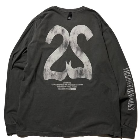 VIRGOwearworks ヴァルゴウェアワークス メンズ 長袖Tシャツ PIERROT CHAOS L/S ホワイト ブルー ブラック VG-LSPT-105