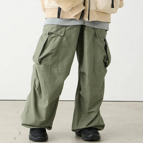VIRGOwearworks ヴァルゴウェアワークス メンズ パンツ TANKER WIDE CARGO PANTS カーキ ブラック VG-PT-448