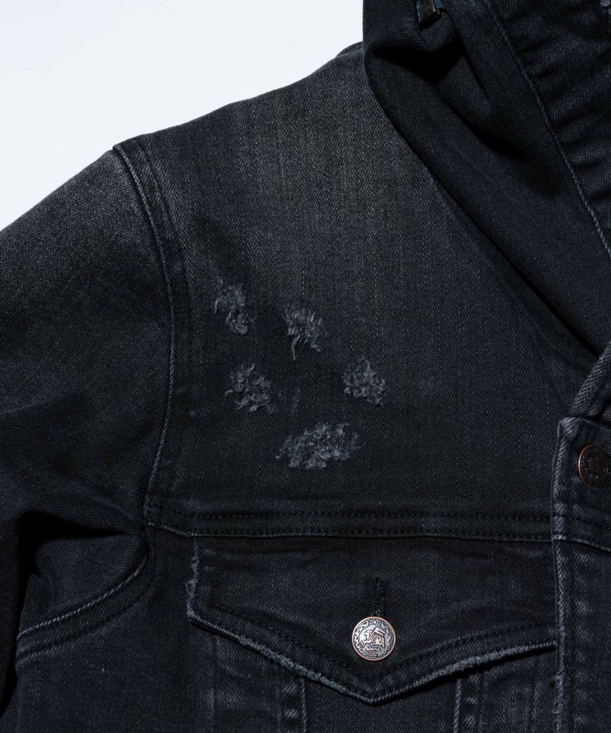 glamb グラム デニムジャケット メンズ Carol Denim Jacket/キャロルデ