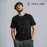 ノーアイディー noid 半袖Tシャツ NOID. メンズ Binary numberプリントT ホワイト ブラック 春夏商品 858006-490T
