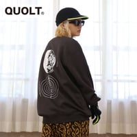 クオルト quolt 長袖スウェット メンズ GALILEO SWEAT トップス 秋冬ファッション サンド ネイビー スミクロ 901T-1887