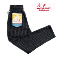 Cookman クックマン cookman シェフパンツ メンズ Chef Pants Wool Mix Stripe Gray/ウールミックスストライプグレー 秋冬商品 231-03801
