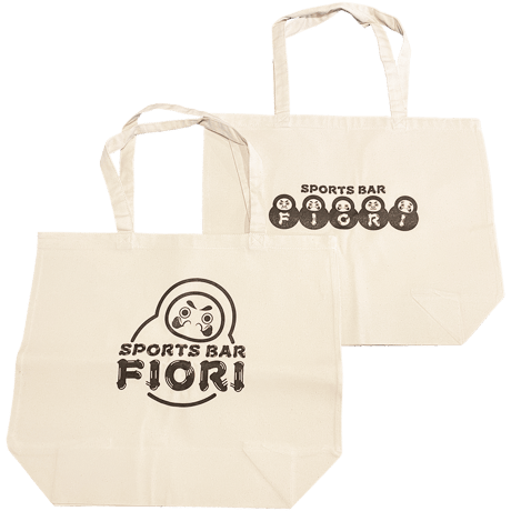 FIORIダルマトートバッグ ( FIORI DARUMA tote bag )