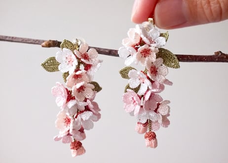 桜の耳飾り