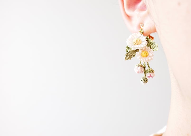 専用です。アンデルヨン 花とベリーのピアス 専用です。アンデルヨン