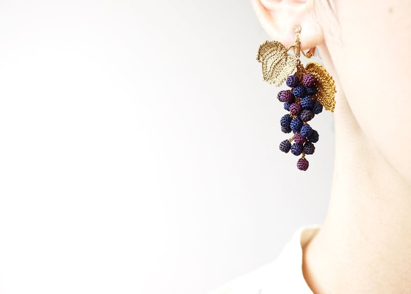 山ぶどうの耳飾り | アンデルヨン